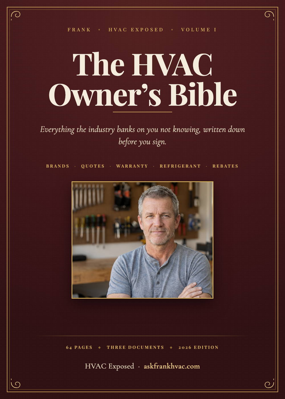The HVAC Owner's Bible, cover